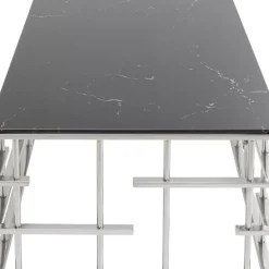 KARE Design Tische-Couchtisch Rome Silber 130X70Cm