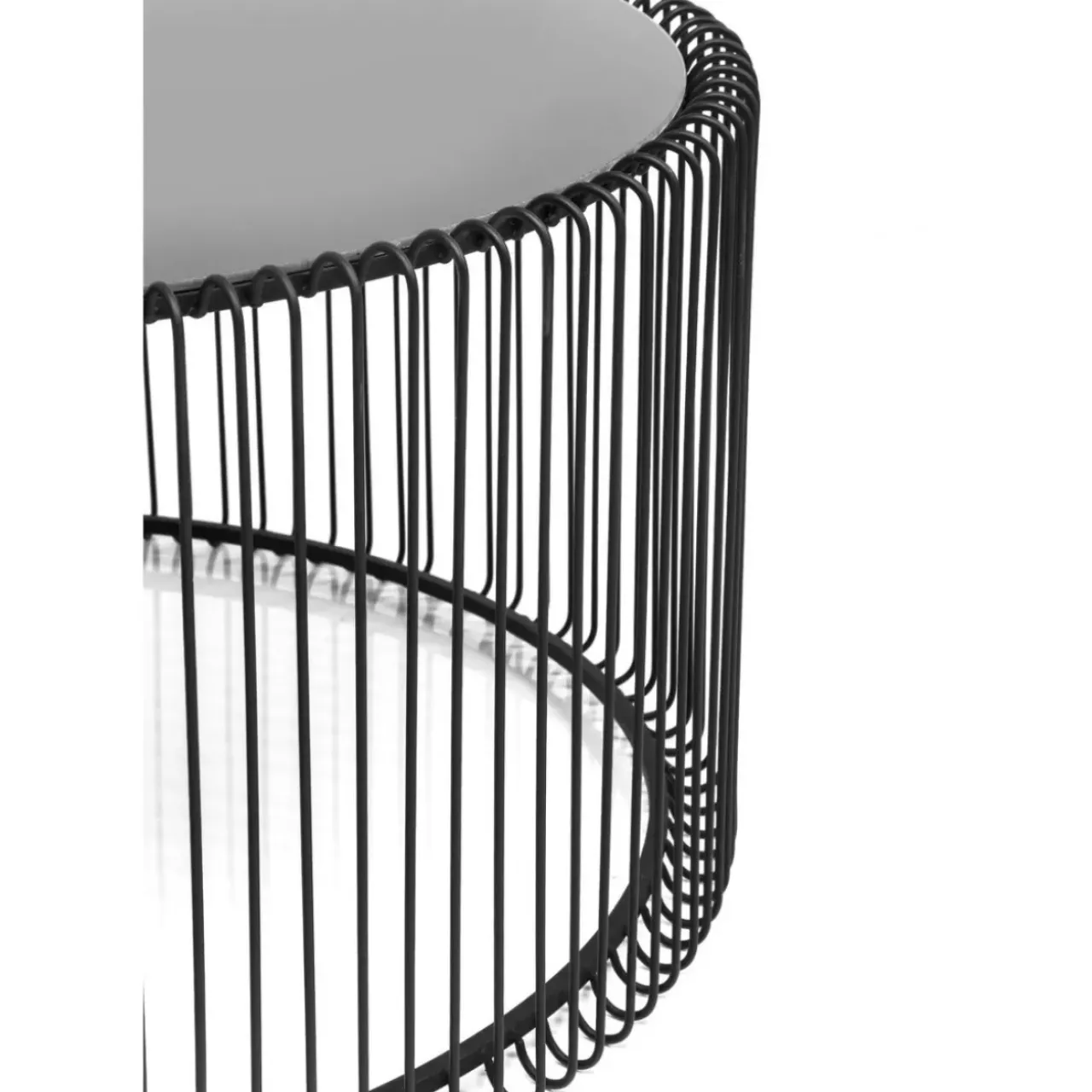 KARE Design Tische-Couchtisch Wire Black (2/Set)