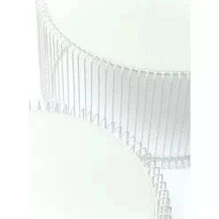 KARE Design Tische-Couchtisch Wire White (2/Set)