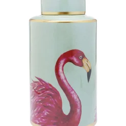 KARE Design Deko & Geschenkartikel-Deko Dose Flamingos 39Cm