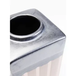 KARE Design Deko & Geschenkartikel-Deko Dose Mocca Stripes 30Cm