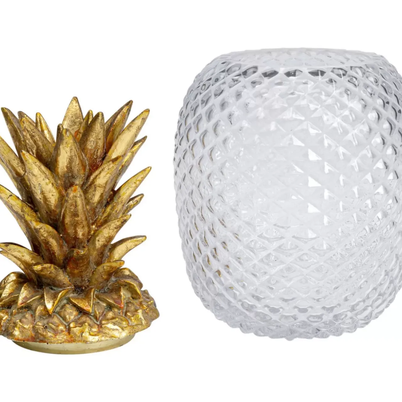 KARE Design Deko & Geschenkartikel-Deko Dose Pineapple Visible