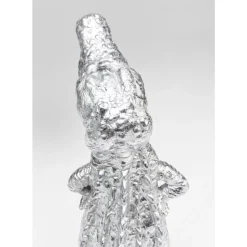 KARE Design Deko & Geschenkartikel-Deko Figur Alligator Silber 39Cm