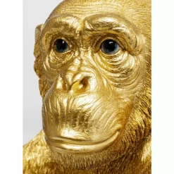 KARE Design Deko & Geschenkartikel-Deko Figur Baby Ape Gold 53