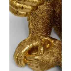 KARE Design Deko & Geschenkartikel-Deko Figur Baby Ape Gold 53