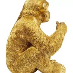 KARE Design Deko & Geschenkartikel-Deko Figur Baby Ape Gold 53
