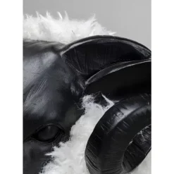 KARE Design Deko & Geschenkartikel-Deko Figur Bathilde Ram Weis 78Cm