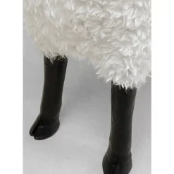 KARE Design Deko & Geschenkartikel-Deko Figur Bathilde Ram Weis 78Cm