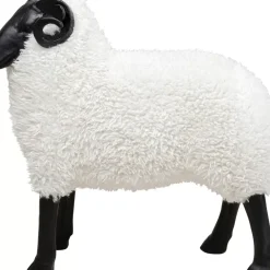 KARE Design Deko & Geschenkartikel-Deko Figur Bathilde Ram Weis 78Cm