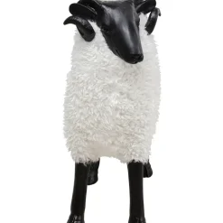 KARE Design Deko & Geschenkartikel-Deko Figur Bathilde Ram Weis 78Cm