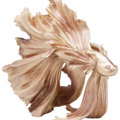 KARE Design Deko & Geschenkartikel-Deko Figur Betta Fish Gold