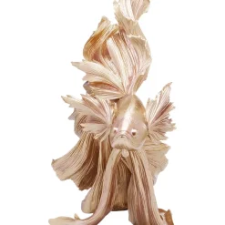 KARE Design Deko & Geschenkartikel-Deko Figur Betta Fish Gold