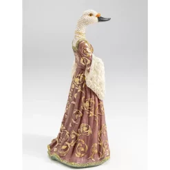 KARE Design Deko & Geschenkartikel-Deko Figur Bird Lady Duck Weis 31Cm