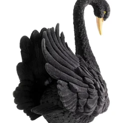 KARE Design Deko & Geschenkartikel-Deko Figur Black Swan 28Cm