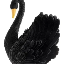 KARE Design Deko & Geschenkartikel-Deko Figur Black Swan 28Cm