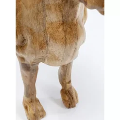 KARE Design Deko & Geschenkartikel-Deko Figur Bulldog Wood 70X78Cm