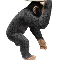 KARE Design Deko & Geschenkartikel-Deko Figur Butler Playing Chimp Schwarz 52Cm