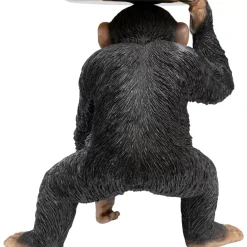 KARE Design Deko & Geschenkartikel-Deko Figur Butler Playing Chimp Schwarz 52Cm