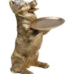 KARE Design Deko & Geschenkartikel-Deko Figur Butler Royal Standing Corgi 50Cm