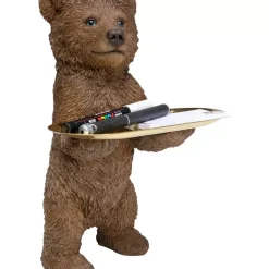 KARE Design Deko & Geschenkartikel-Deko Figur Butler Standing Bear 35Cm