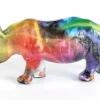 KARE Design Deko & Geschenkartikel-Deko Figur Colored Rhino