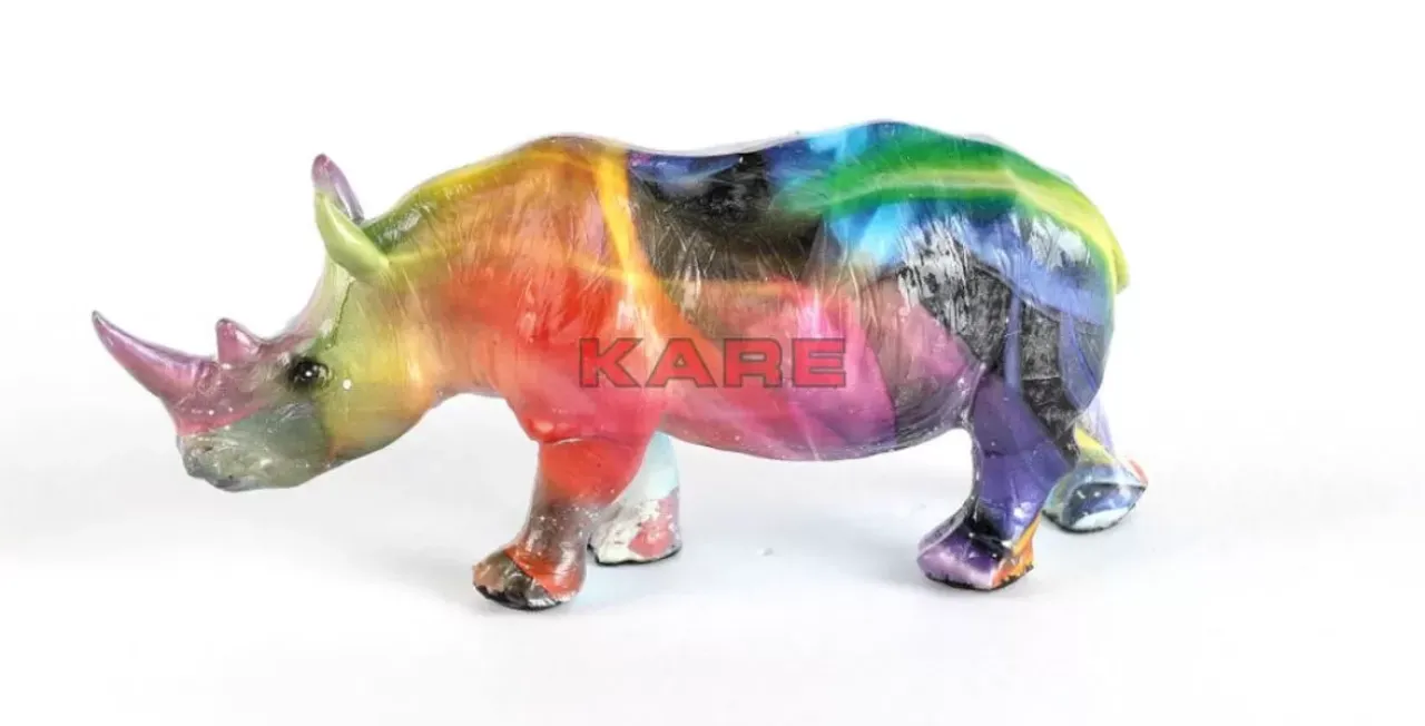 KARE Design Deko & Geschenkartikel-Deko Figur Colored Rhino