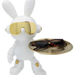 KARE Design Deko & Geschenkartikel-Deko Figur Cool Bunny Tray 27Cm