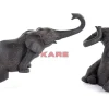 KARE Design Deko & Geschenkartikel-Deko Figur Elefant Zirkus (2/Set)
