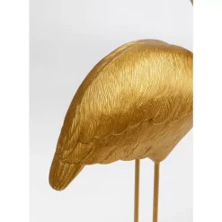 KARE Design Deko & Geschenkartikel-Deko Figur Flamingo Love Gold 63Cm