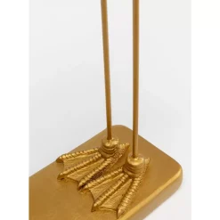 KARE Design Deko & Geschenkartikel-Deko Figur Flamingo Love Gold 63Cm