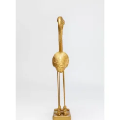 KARE Design Deko & Geschenkartikel-Deko Figur Flamingo Love Gold 63Cm