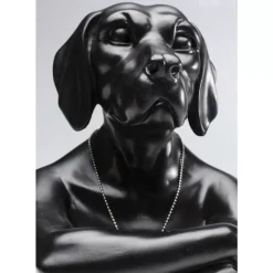 KARE Design Deko & Geschenkartikel-Deko Figur Gangster Dog Black