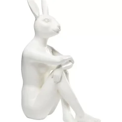 KARE Design Deko & Geschenkartikel-Deko Figur Gangster Rabbit Weis