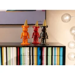 KARE Design Deko & Geschenkartikel-Deko Figur Gelato Bear Rot 40Cm