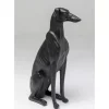 KARE Design Deko & Geschenkartikel-Deko Figur Greyhound Bruno Schwarz Matt 80Cm