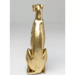 KARE Design Deko & Geschenkartikel-Deko Figur Greyhound Bruno Gold 80Cm