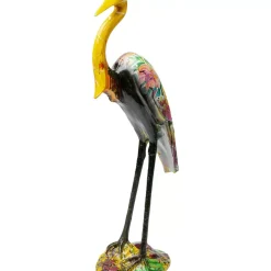 KARE Design Deko & Geschenkartikel-Deko Figur Heron Gelb 70Cm