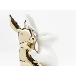 KARE Design Deko & Geschenkartikel-Deko Figur Hugging Rabbits Medium