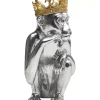 KARE Design Deko & Geschenkartikel-Deko Figur King Lui Silber 35