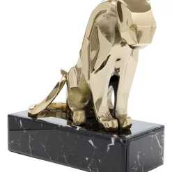 KARE Design Deko & Geschenkartikel-Deko Figur Lion On Marble 34Cm