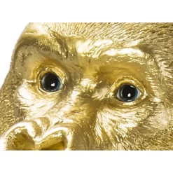 KARE Design Deko & Geschenkartikel-Deko Figur Monkey Gorilla Side Xl Gold