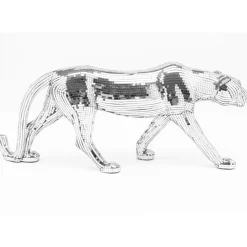 KARE Design Deko & Geschenkartikel-Deko Figur Mosaic Walking Leopard 32Cm