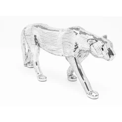 KARE Design Deko & Geschenkartikel-Deko Figur Mosaic Walking Leopard 32Cm