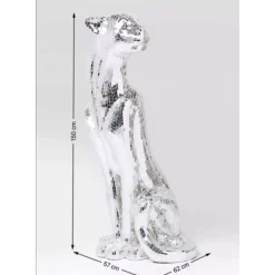 KARE Design Deko & Geschenkartikel-Deko Figur Mosaik Welcome Panther Rechts Xl