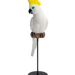 KARE Design Deko & Geschenkartikel-Deko Figur Parrot Cockatoo Weis 38Cm