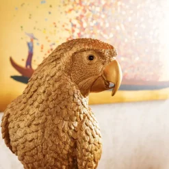 KARE Design Deko & Geschenkartikel-Deko Figur Parrot Gold