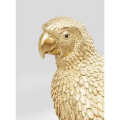 KARE Design Deko & Geschenkartikel-Deko Figur Parrot Gold