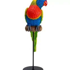 KARE Design Deko & Geschenkartikel-Deko Figur Parrot Grun 36Cm