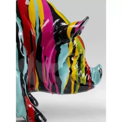 KARE Design Deko & Geschenkartikel-Deko Figur Pig Holi 22Cm