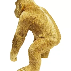 KARE Design Deko & Geschenkartikel-Deko Figur Playing Ape Gold 50